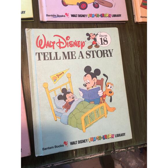 Disney Vintage Mickey's Young Readers Library & Fun-to-Learn Library Books Qty 9 - Picture 10 of 10